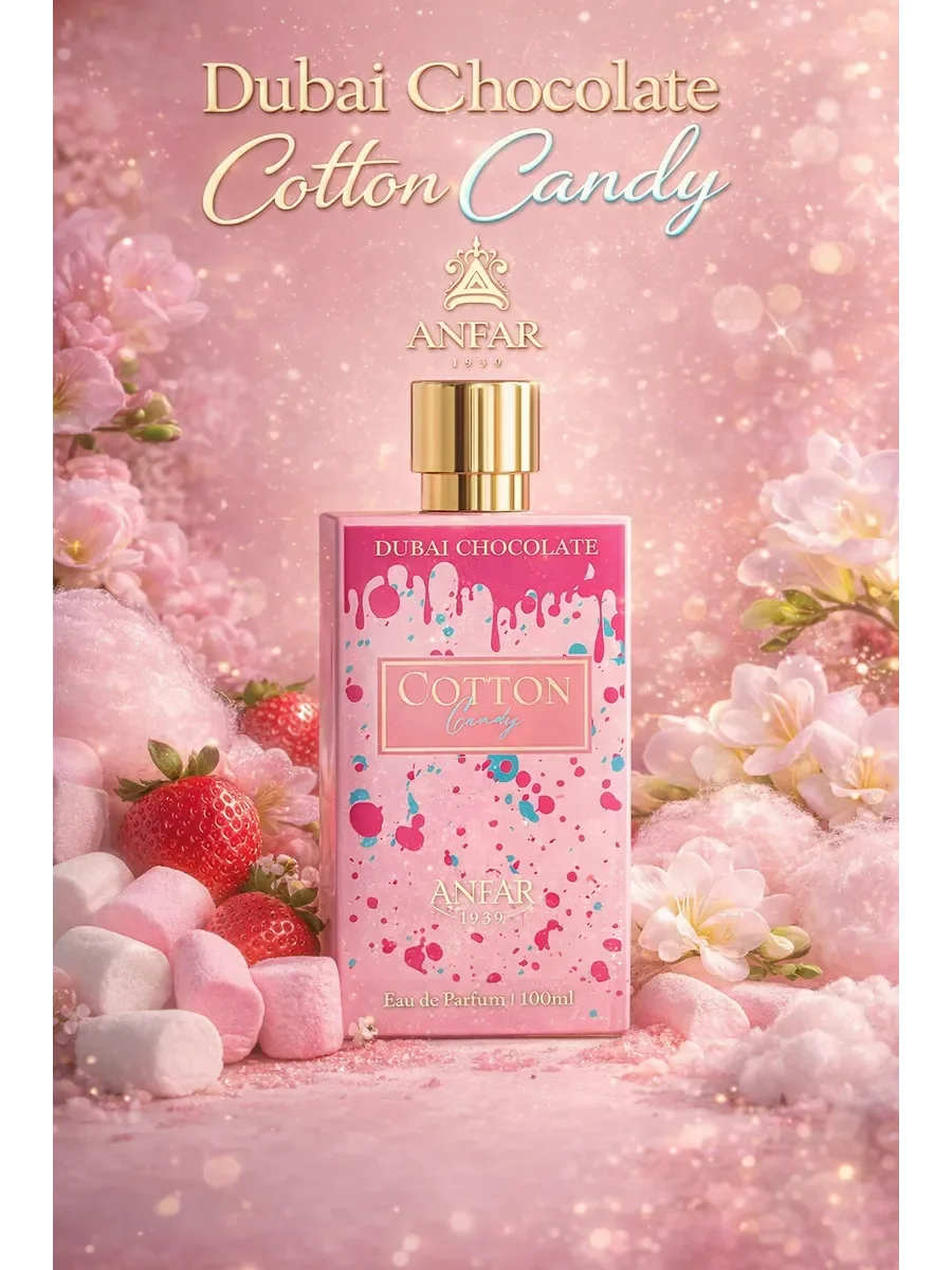 Dubai Chocolate Cotton Candy 80ml - изображение 1