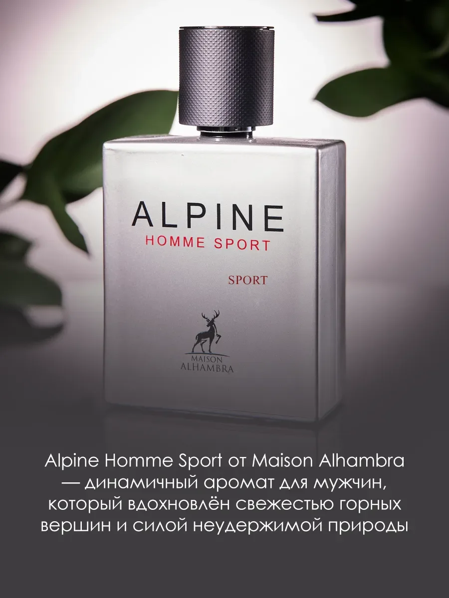 Духи Alpine Homme Sport 100ml - миниатюра 4