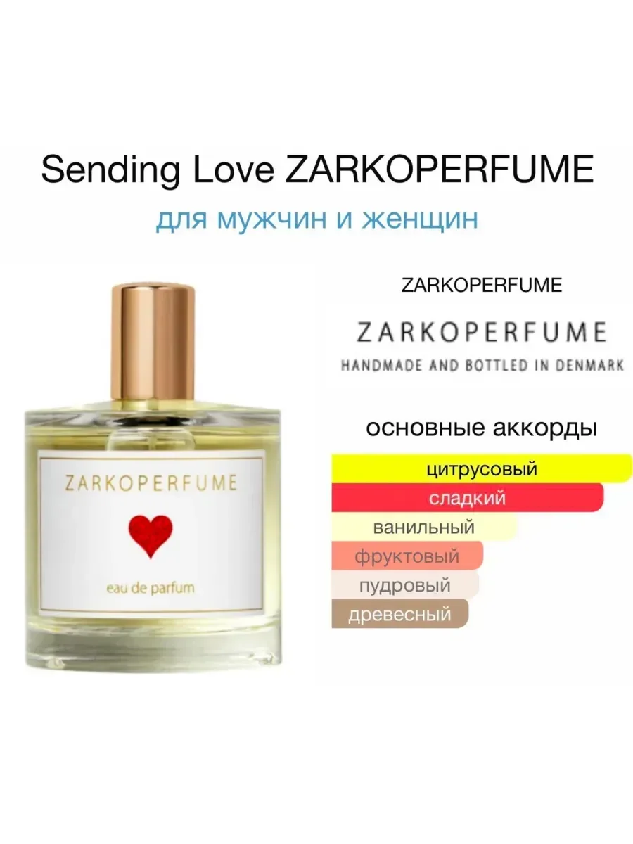 Духи Sending Love 100 мл Заркопарфюм - миниатюра 6