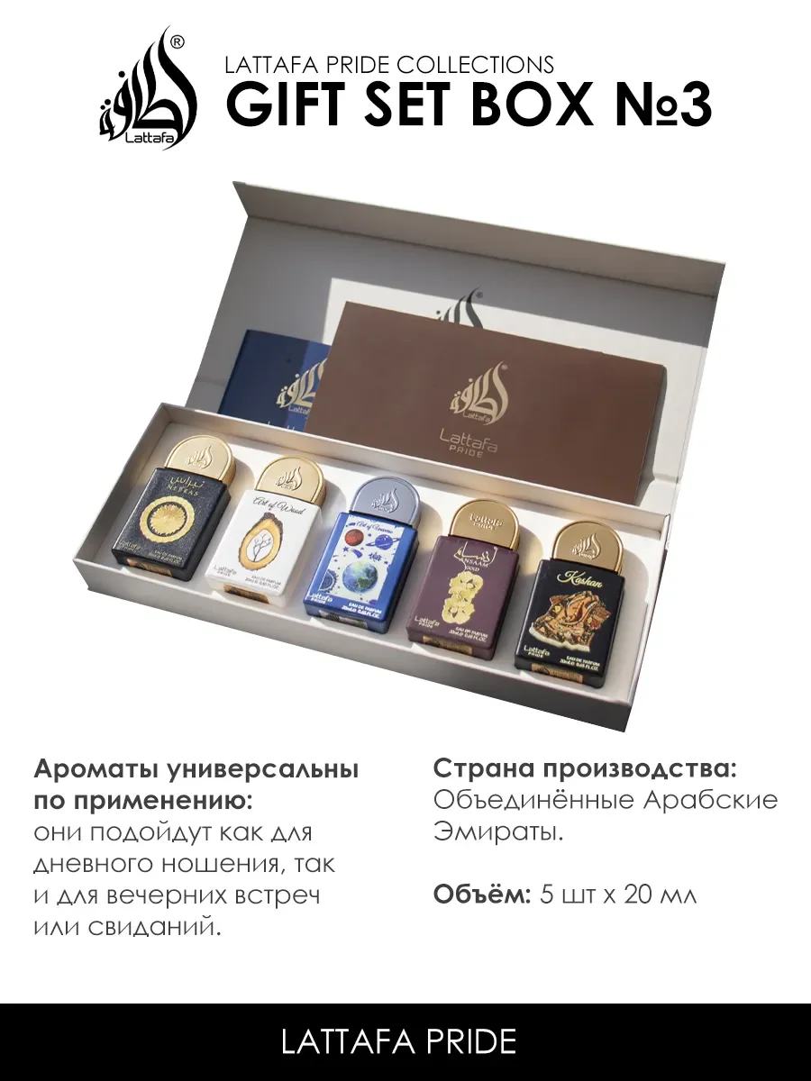 Подарочный набор № 3 Pride Giftset Collection 5 шт 20 мл - миниатюра 8