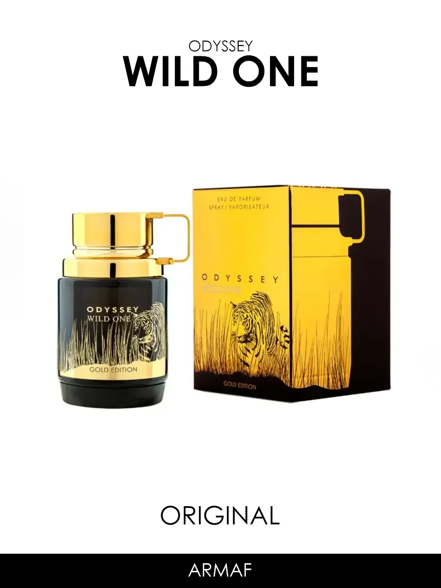 Арабские духи мужские Odyssey Wild One Gold Edition 100ml - миниатюра 2