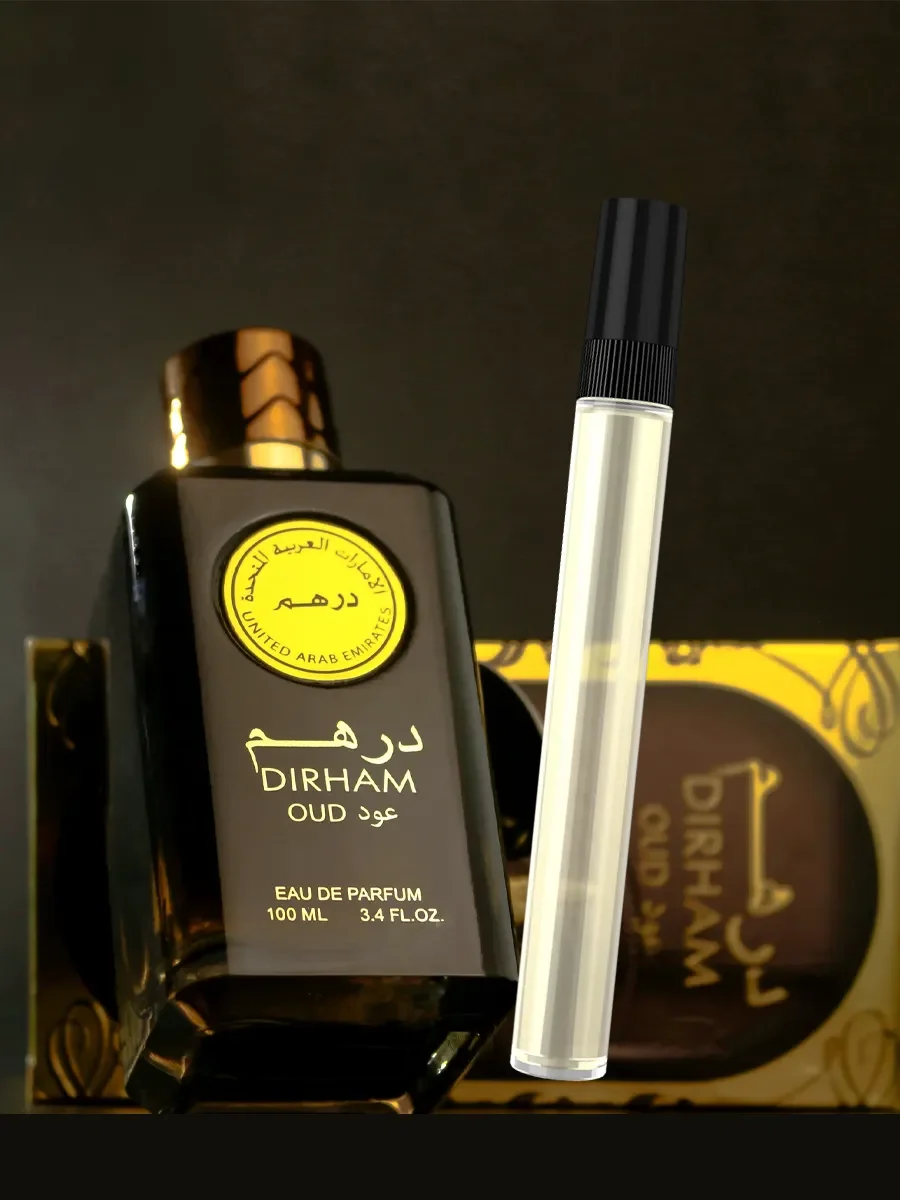 Арабские духи Dirham Oud 10мл - миниатюра 4