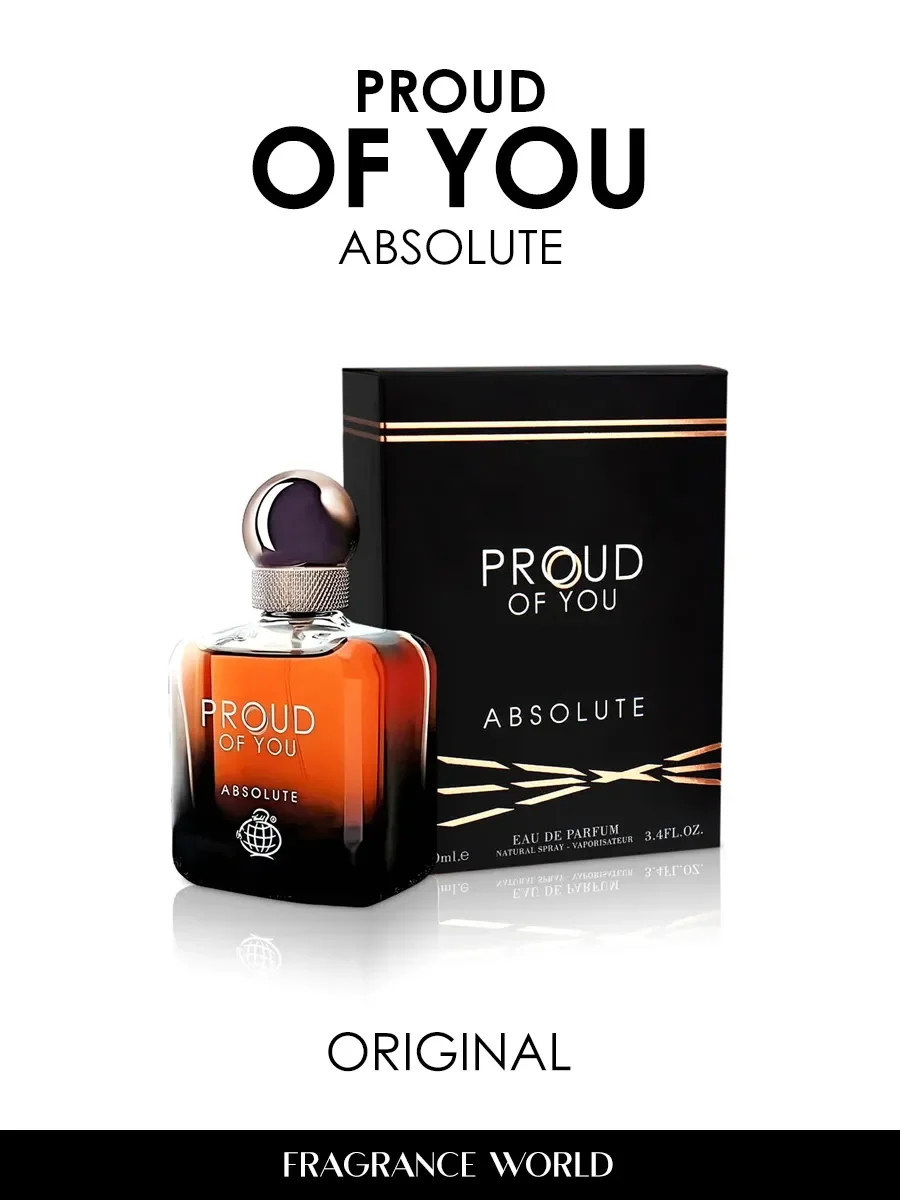 Арабские духи мужские Proud Of You Absolute 100ml - миниатюра 2