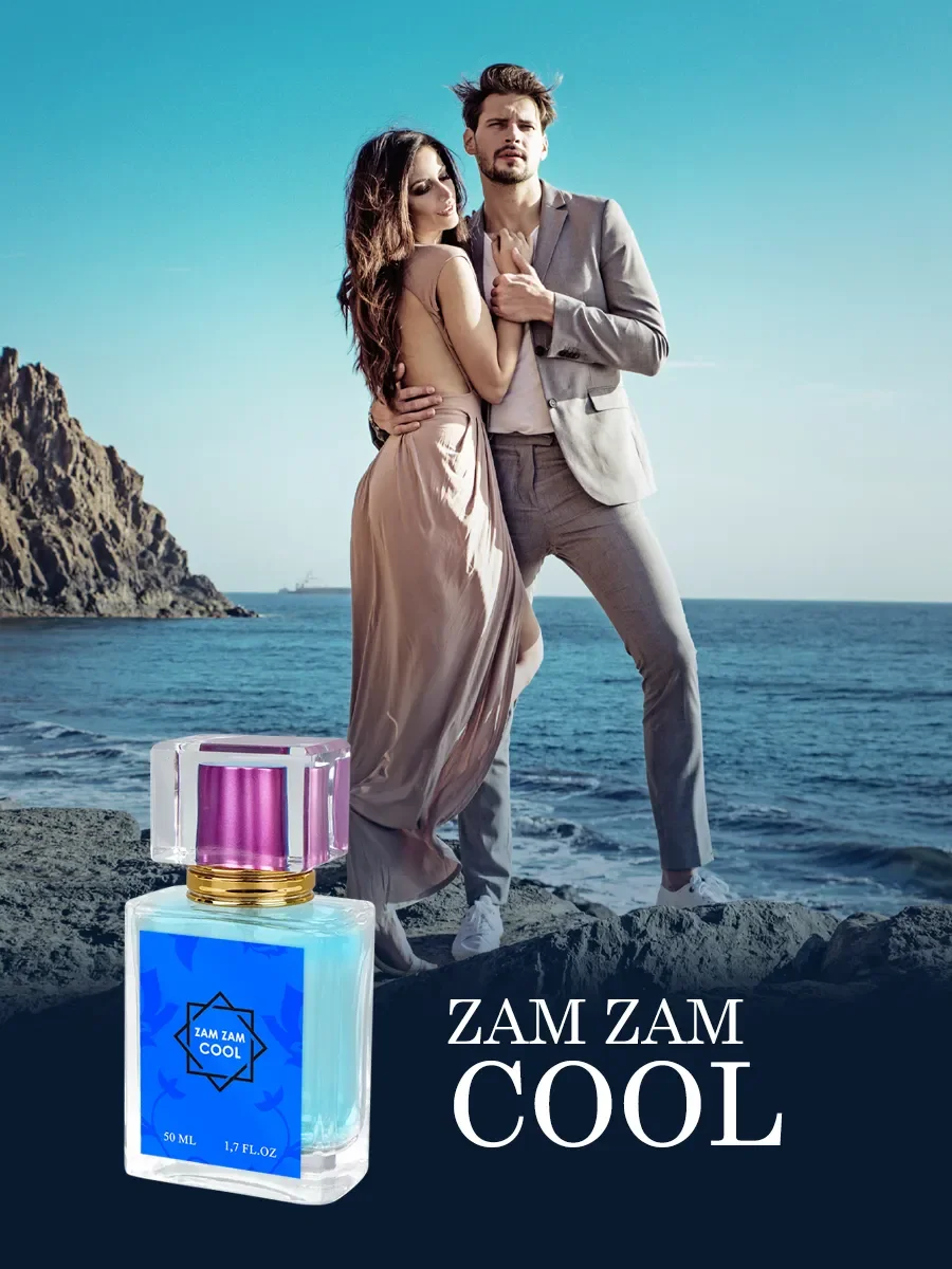 Духи мужские, женские Zam-Zam Cool 50ml - миниатюра 4