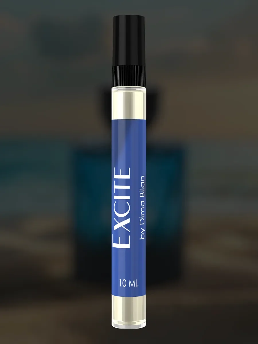 Арабские духи мужские Excite By Dima Bilan 10ml - миниатюра 5