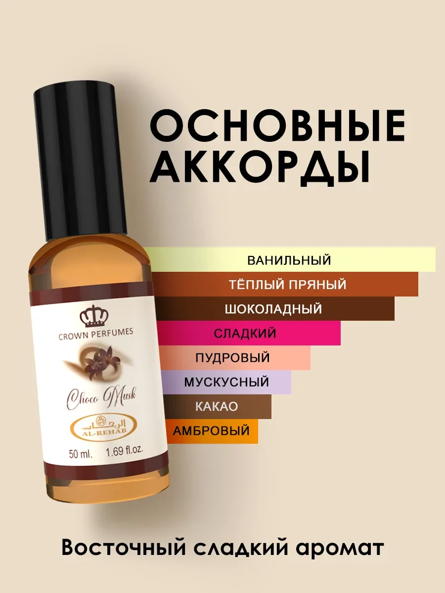 Дкухи Al Rehab Choco Musk 50ml - миниатюра 2