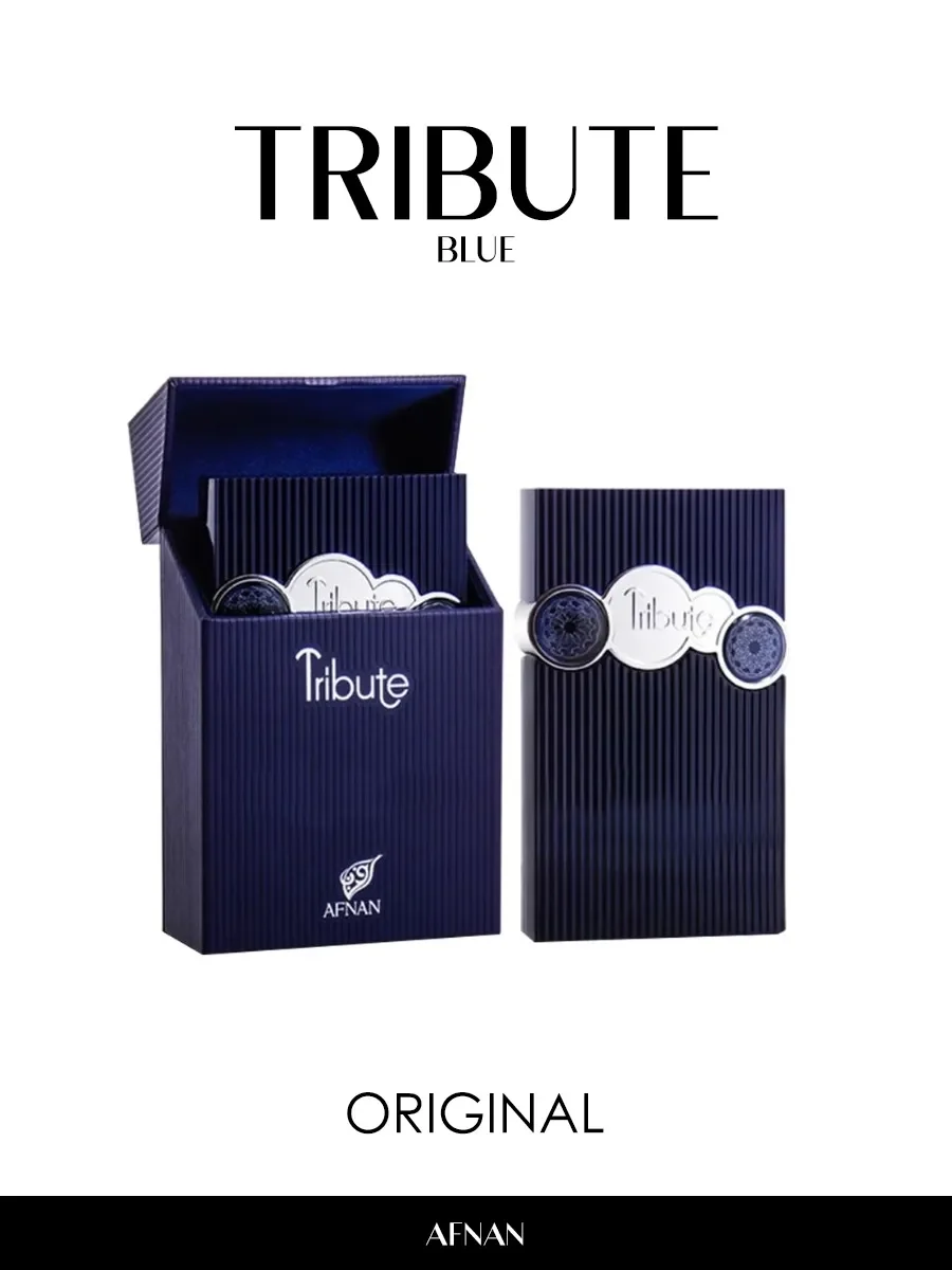 Арабские духи мужские Tribute Blue 100ml - миниатюра 2