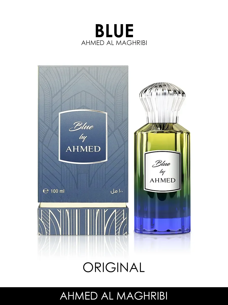 Арабские духи мужские Blue By Ahmed 100ml - миниатюра 2
