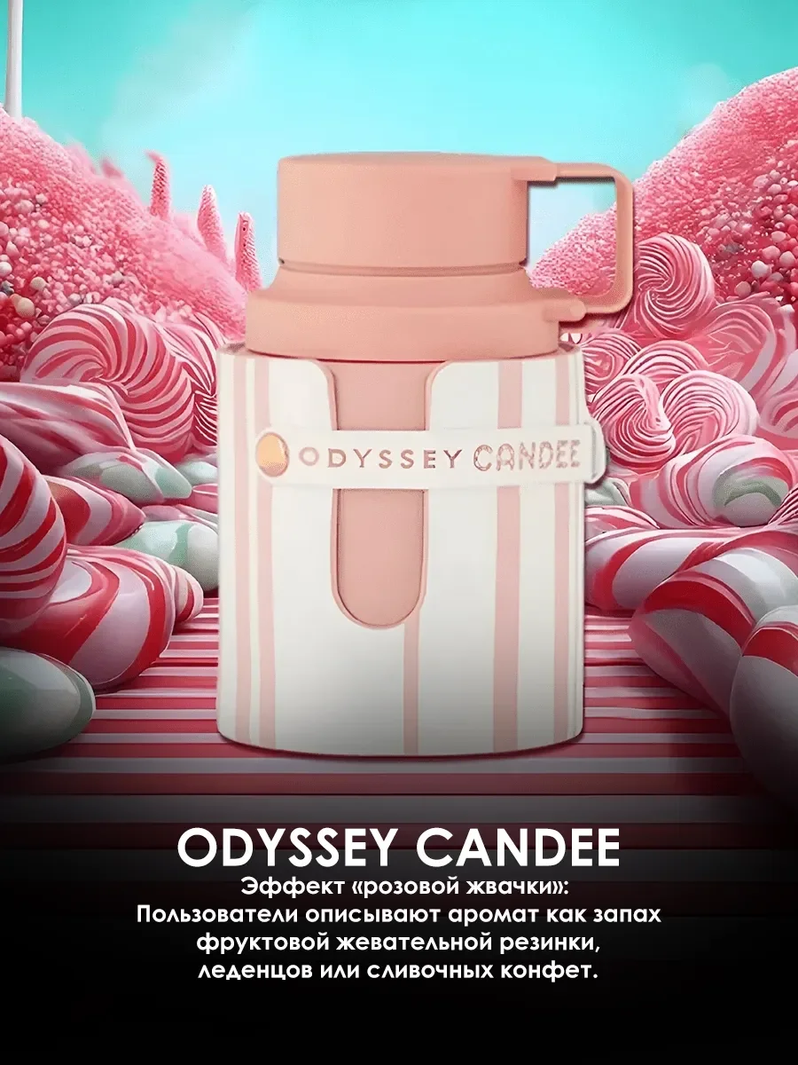 Арабские духи женские, мужские Odyssey Candee 100ml - миниатюра 5