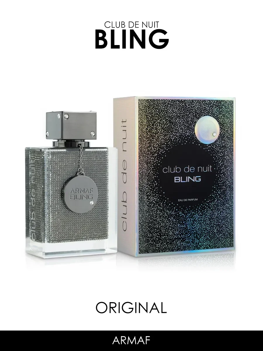 Арабские духи женские Club De Nuit Bling 75ml - миниатюра 2