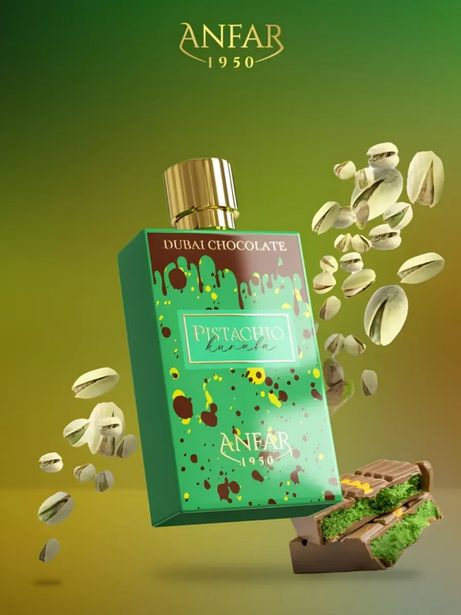 Пробник Pistachio Kunafa Dubai Chocolate 5ml - миниатюра 5