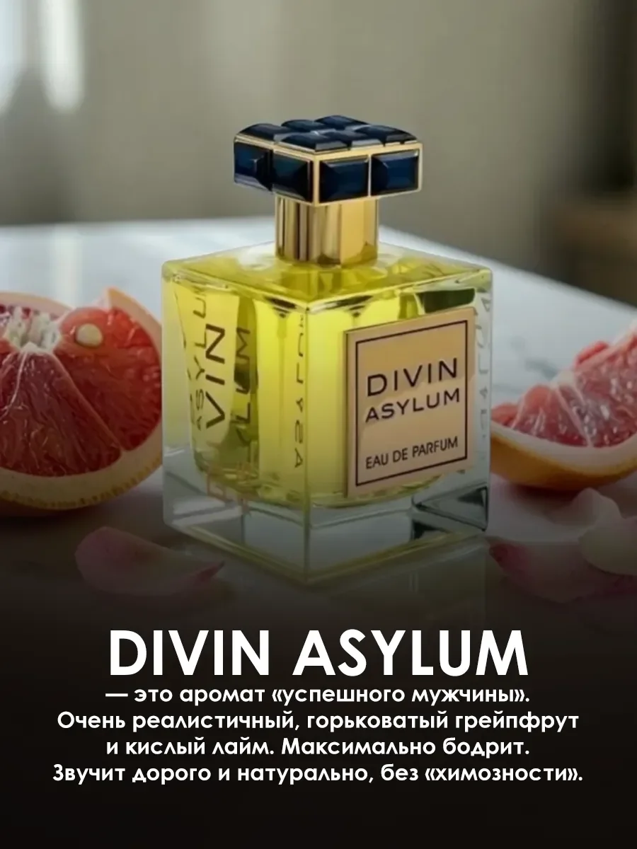 Арабские духи мужские Divin Asylum 5мл - миниатюра 4