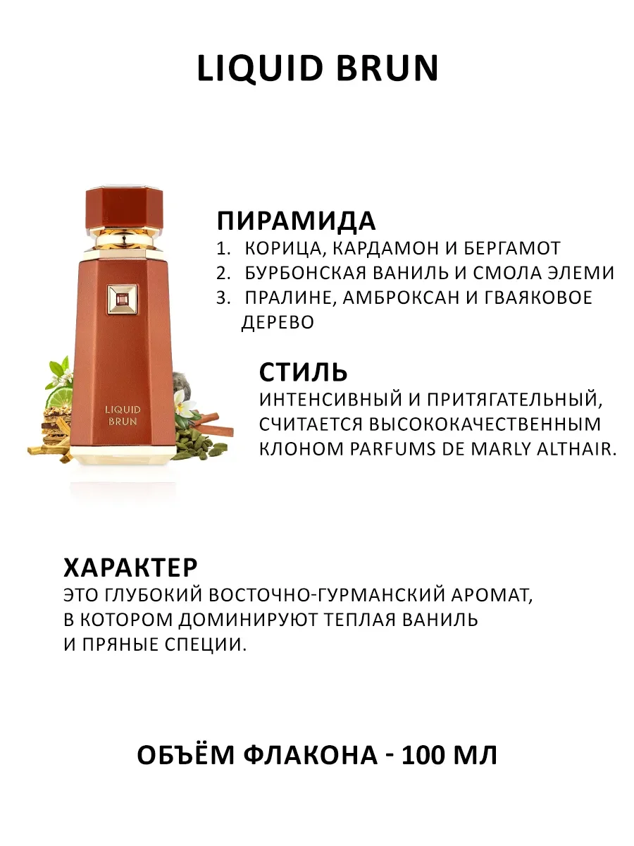 Подарочный набор Liquid Brun&Vulcan Feu по 100мл - миниатюра 3