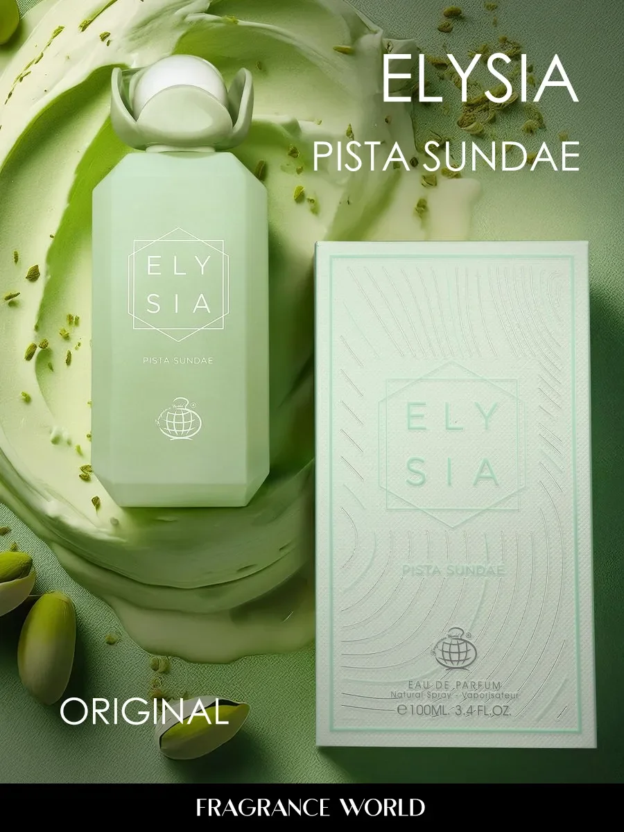 Арабские духи женские, мужские Elysia Pista Sundae 100ml - миниатюра 2