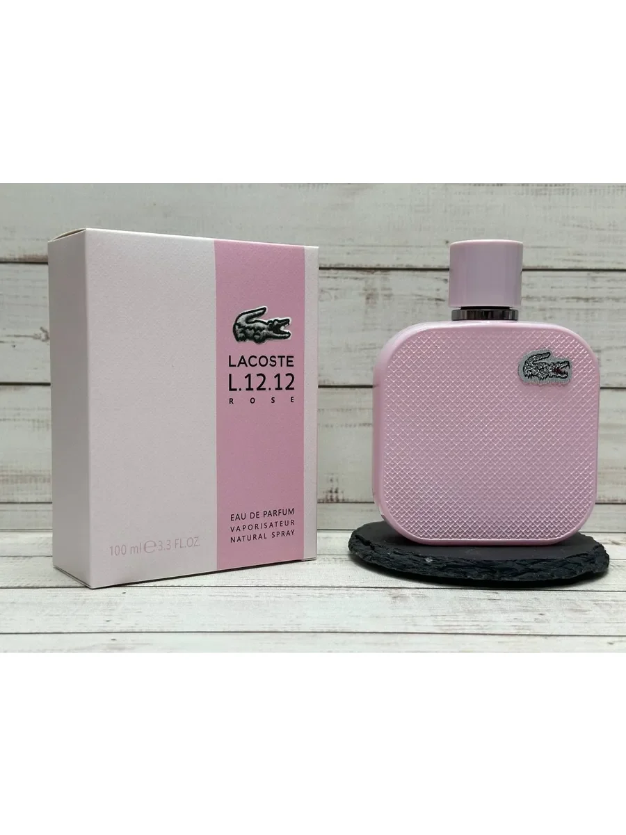 Lacoste L.12.12 Rose 100 мл духи женские - миниатюра 2