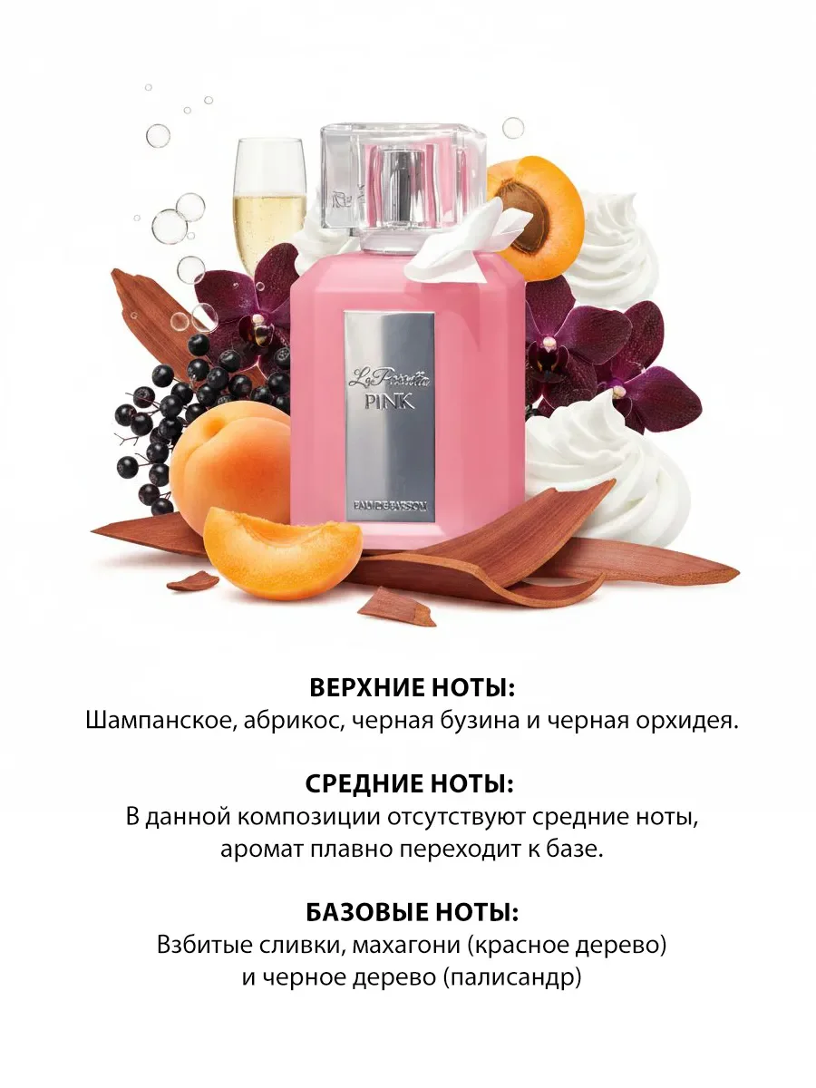 Арабские духи женские La Paretta Pink 100ml - миниатюра 3