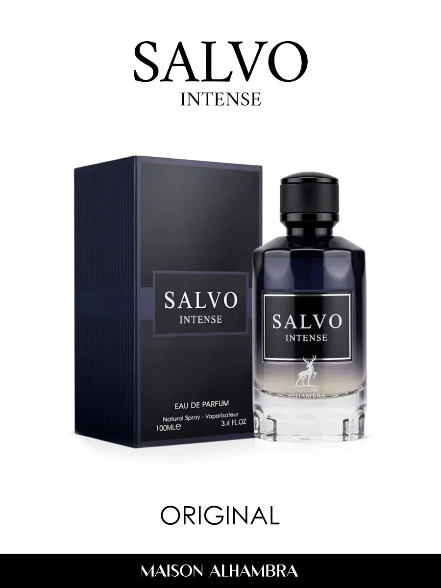 Арабские духи мужские Salvo Intense 100ml - миниатюра 2