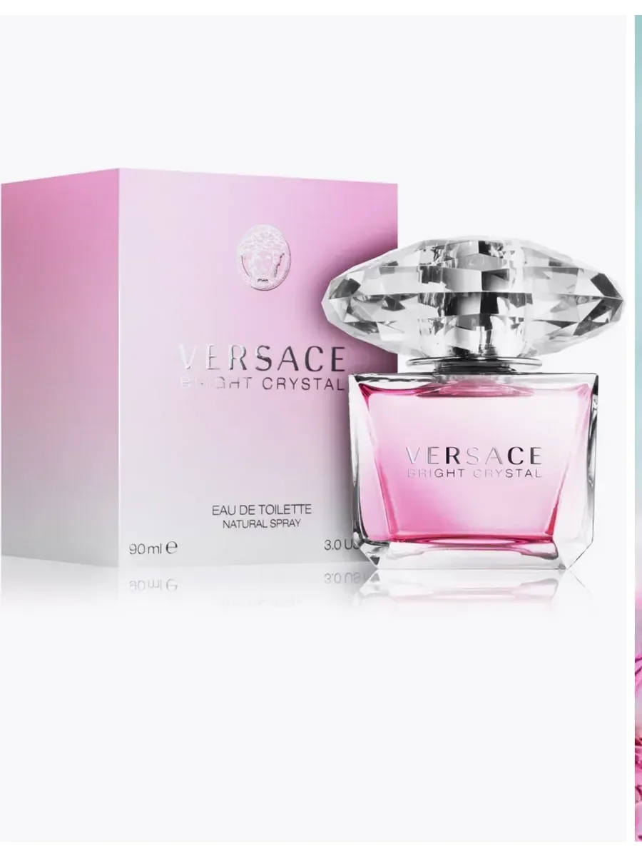 Духи Versace bright crystal Версаче духи 90мл - миниатюра 4