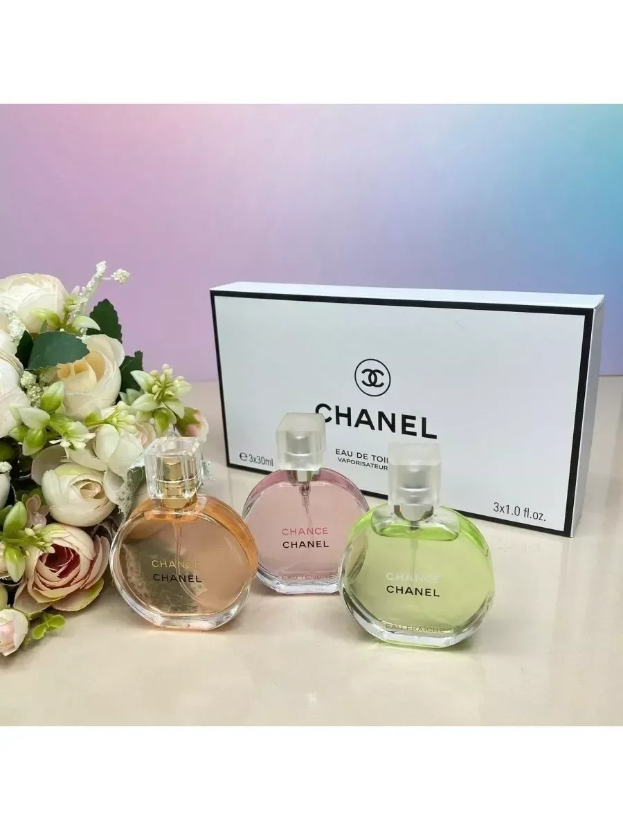 Духи Chanel Chance 3x30ml Шанель Шанс - миниатюра 2