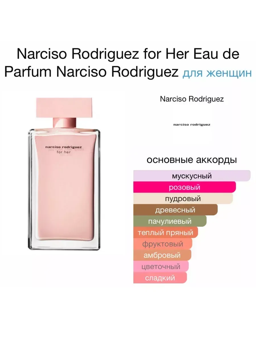 Narciso Rodriguez For Her Нарциссо Родригез для нее - миниатюра 6