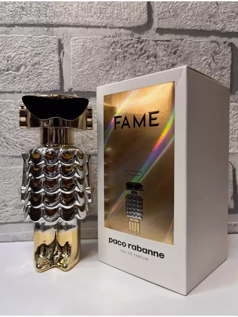 Духи Fame Paco Rabanne цветочный аромат - миниатюра 2