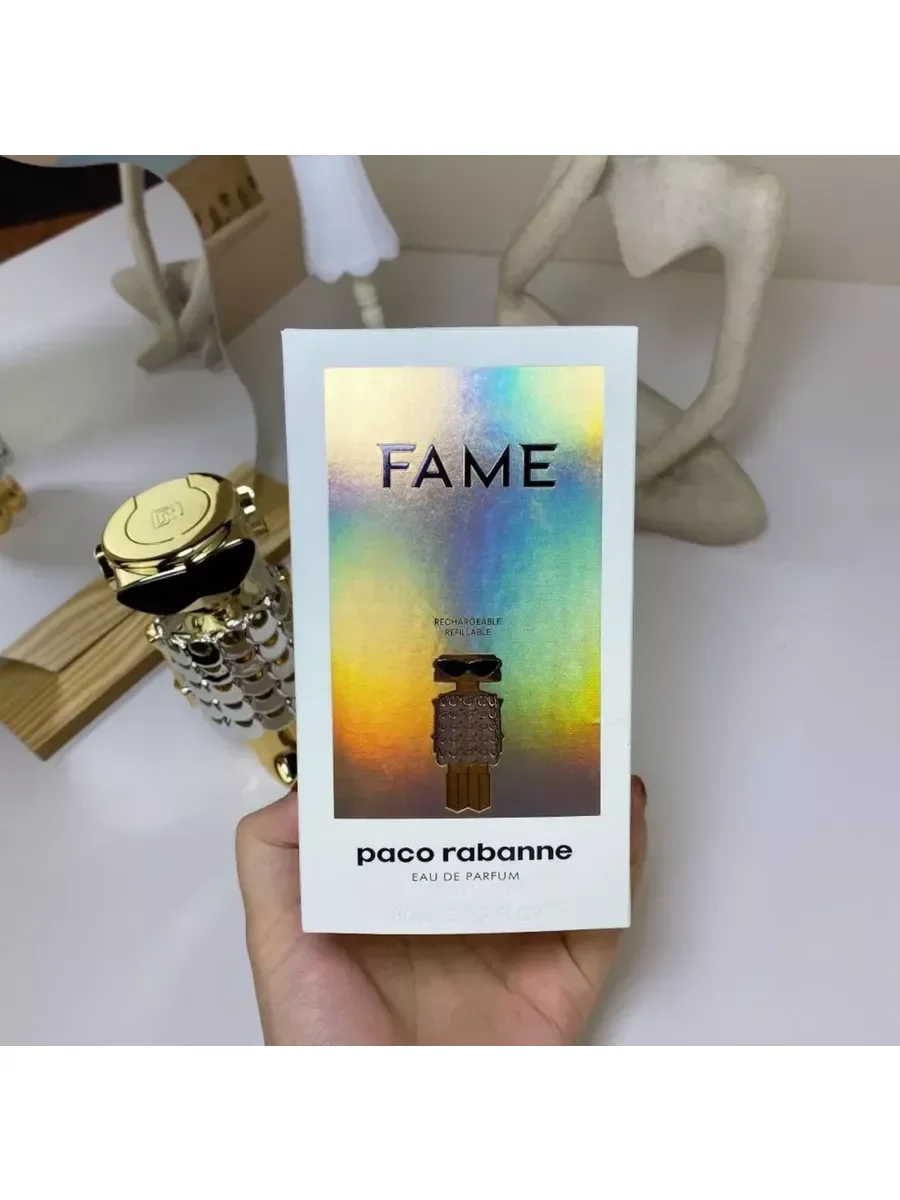 Духи Fame Paco Rabanne цветочный аромат - миниатюра 4
