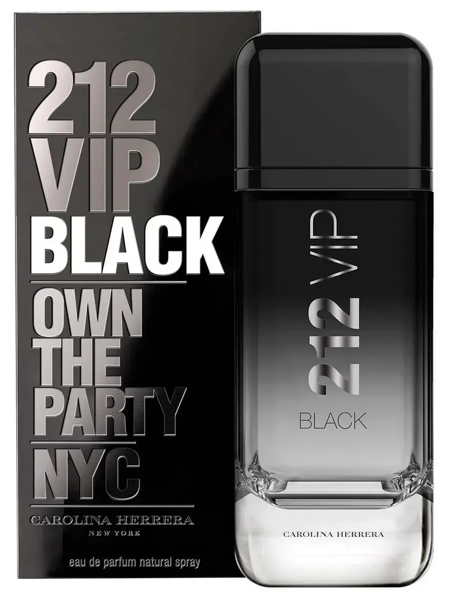Духи мужские 212 Vip Black 100 мл - миниатюра 2