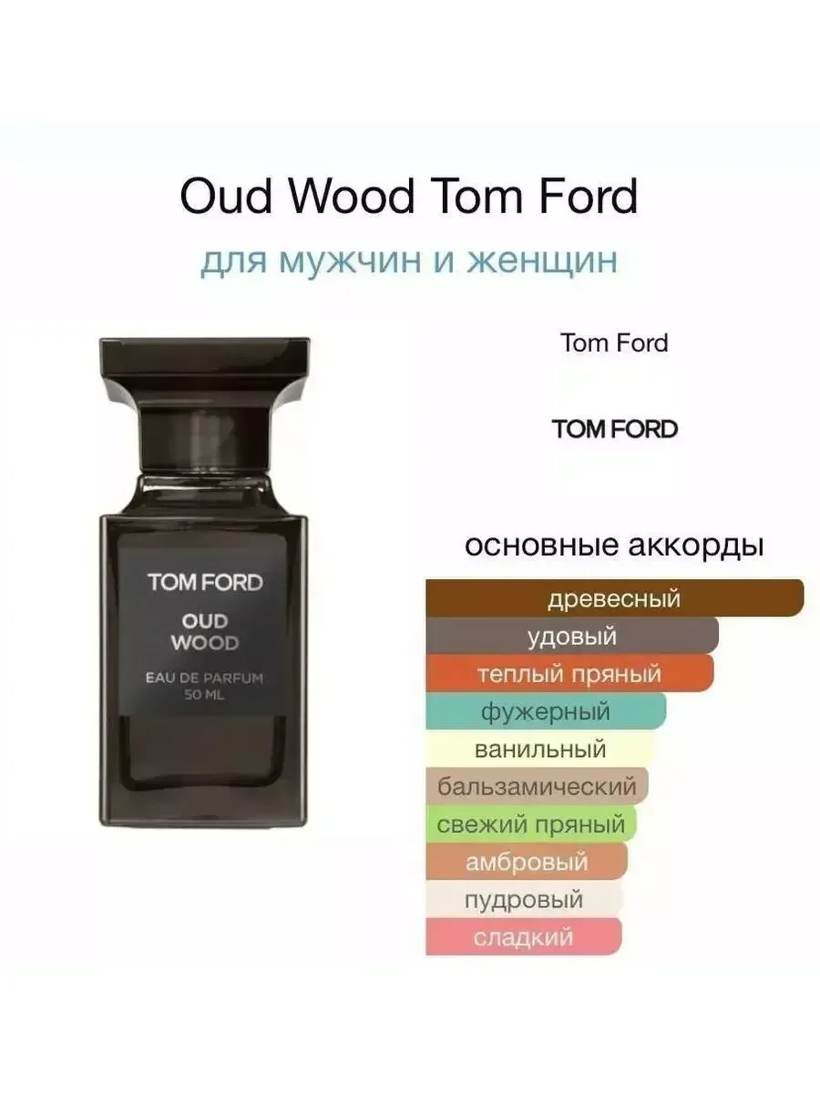 Духи Tom Ford Oud wood 100мл - миниатюра 4