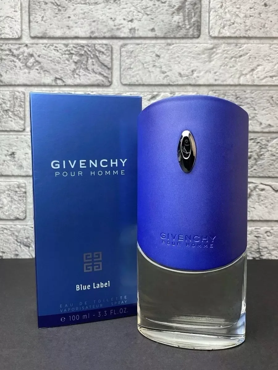 GIVENCHY pour HOMME BLUE LABEL 100 ml - миниатюра 5