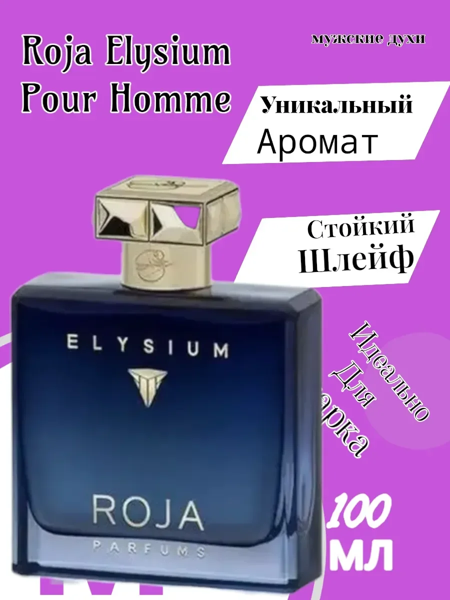 Духи Roja Elysium Pour Homme 100мл - изображение 1