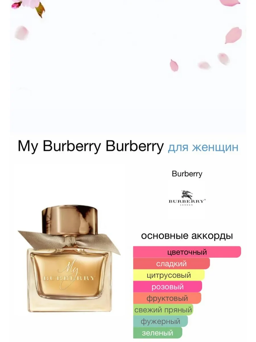 Духи женские оригинал MY Burberry 90 мл - миниатюра 2