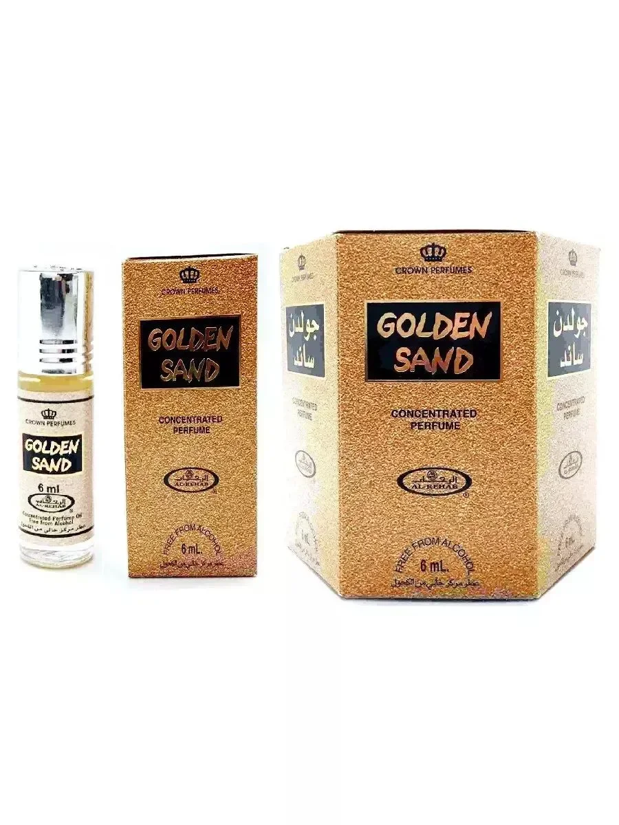 Арабские масляные духи Golden Sand 6 мл - миниатюра 2