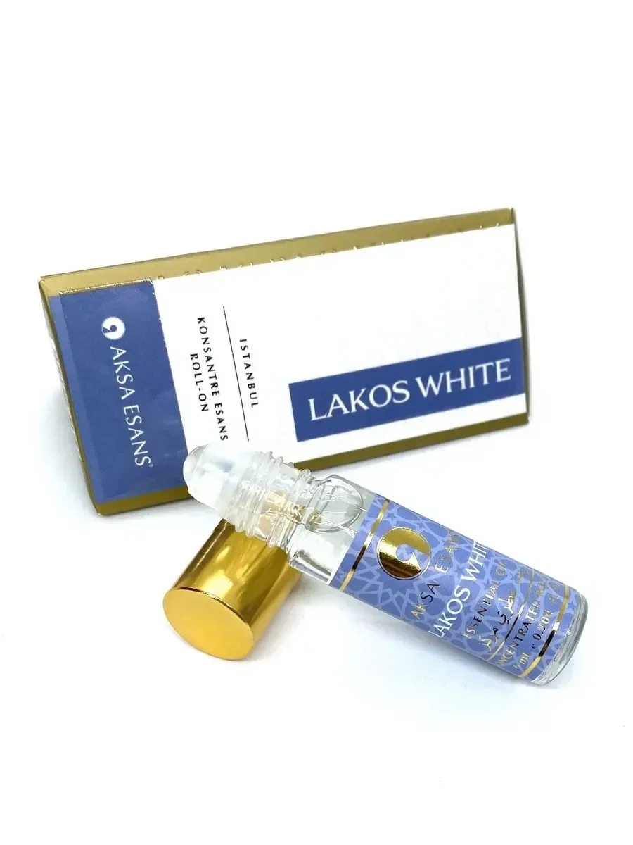LAKOS WHITE масляные духи 6 ml - миниатюра 2
