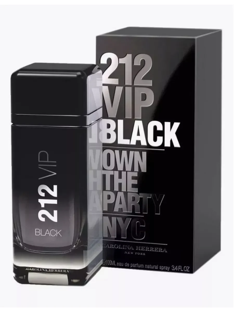 Духи CAROLINA HERRERA 212 VIP MEN BLACK - миниатюра 2