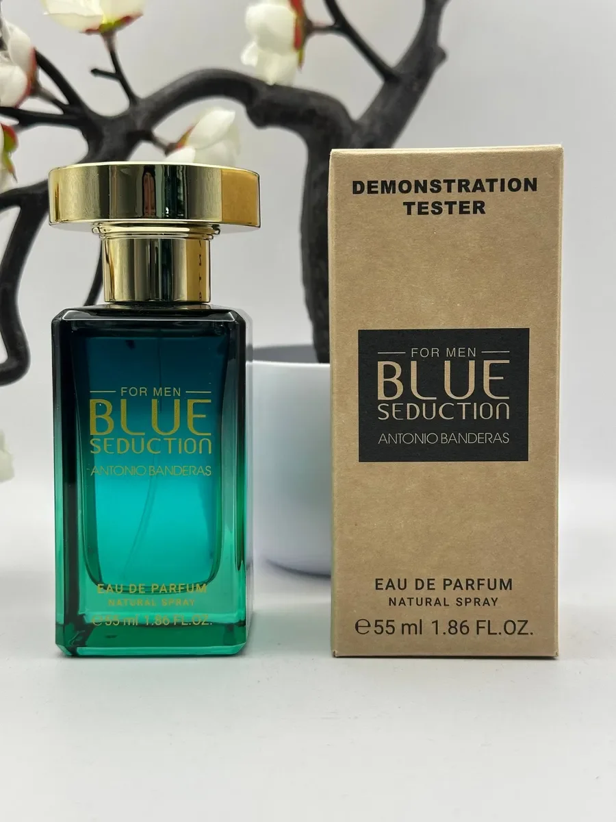 Духи мужские Antonio Banderas Blue Seduction, edp, 55ml - миниатюра 2