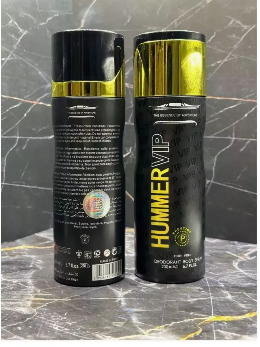 Духи HUMMER VIP Дезодорант - изображение 1