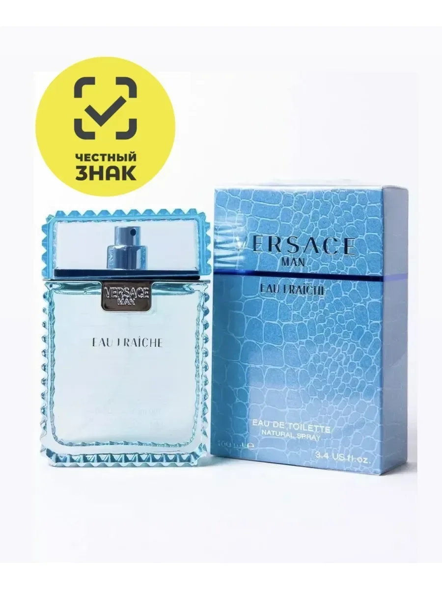 Духи VERSACE MAN EAU FRAICHE 100мл - миниатюра 2