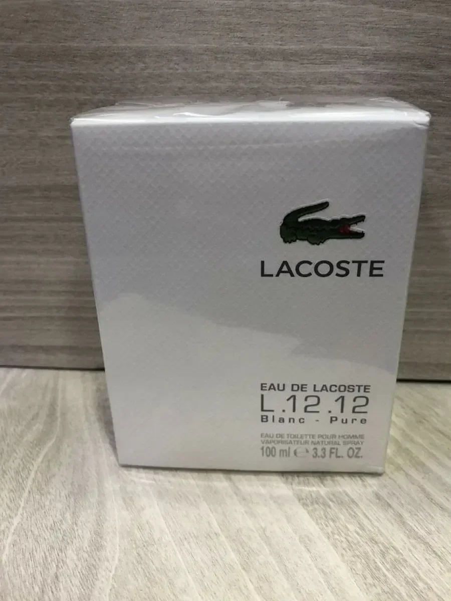 Духи Eau de Lacoste L.12.12 Blanc 100мл - миниатюра 7
