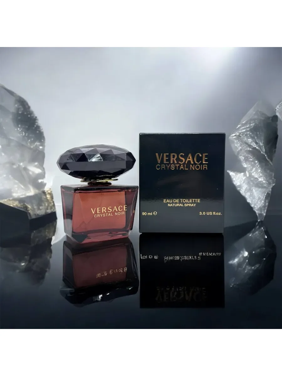 Духи женские Versace Crystal Noir 90 мл - миниатюра 2