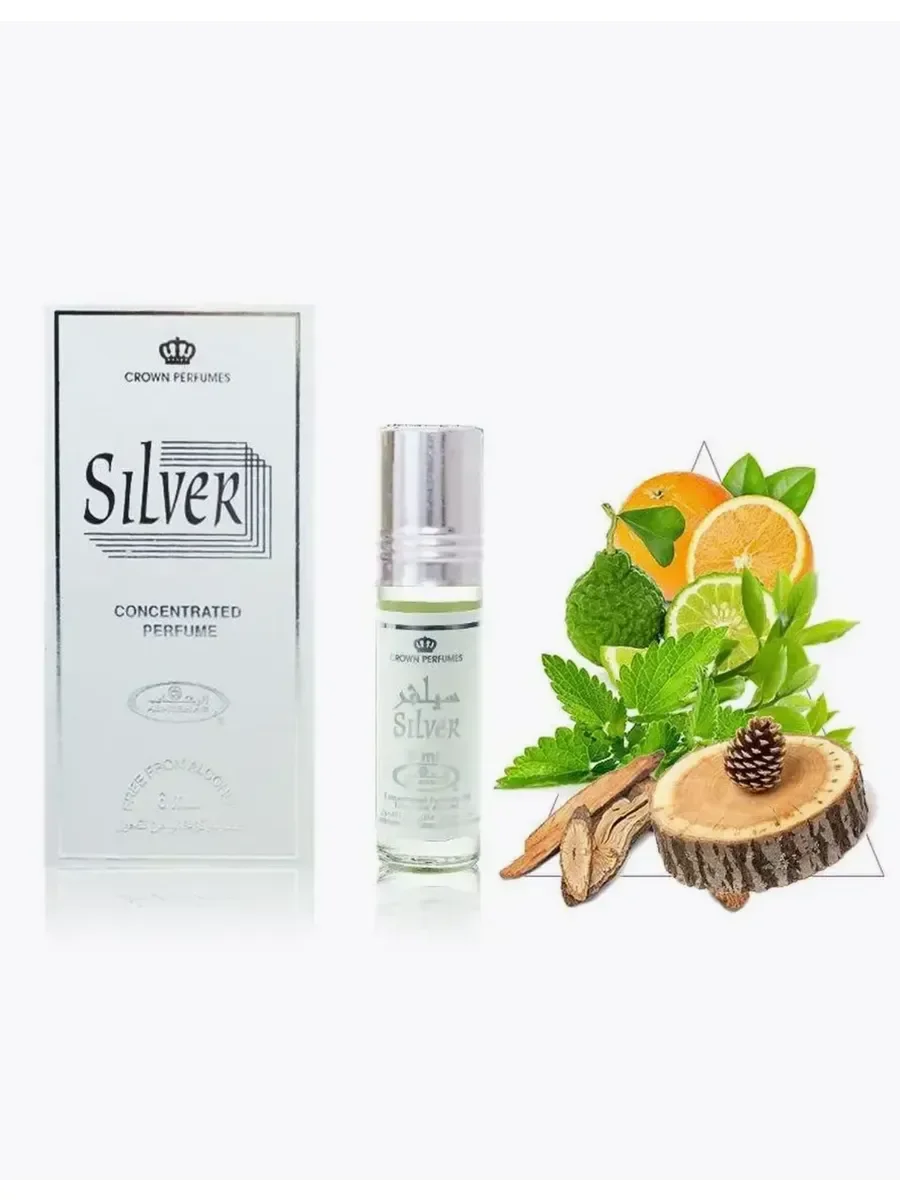 Духи сладкие стойкие масляные SILVER Силвер 6мл - изображение 1