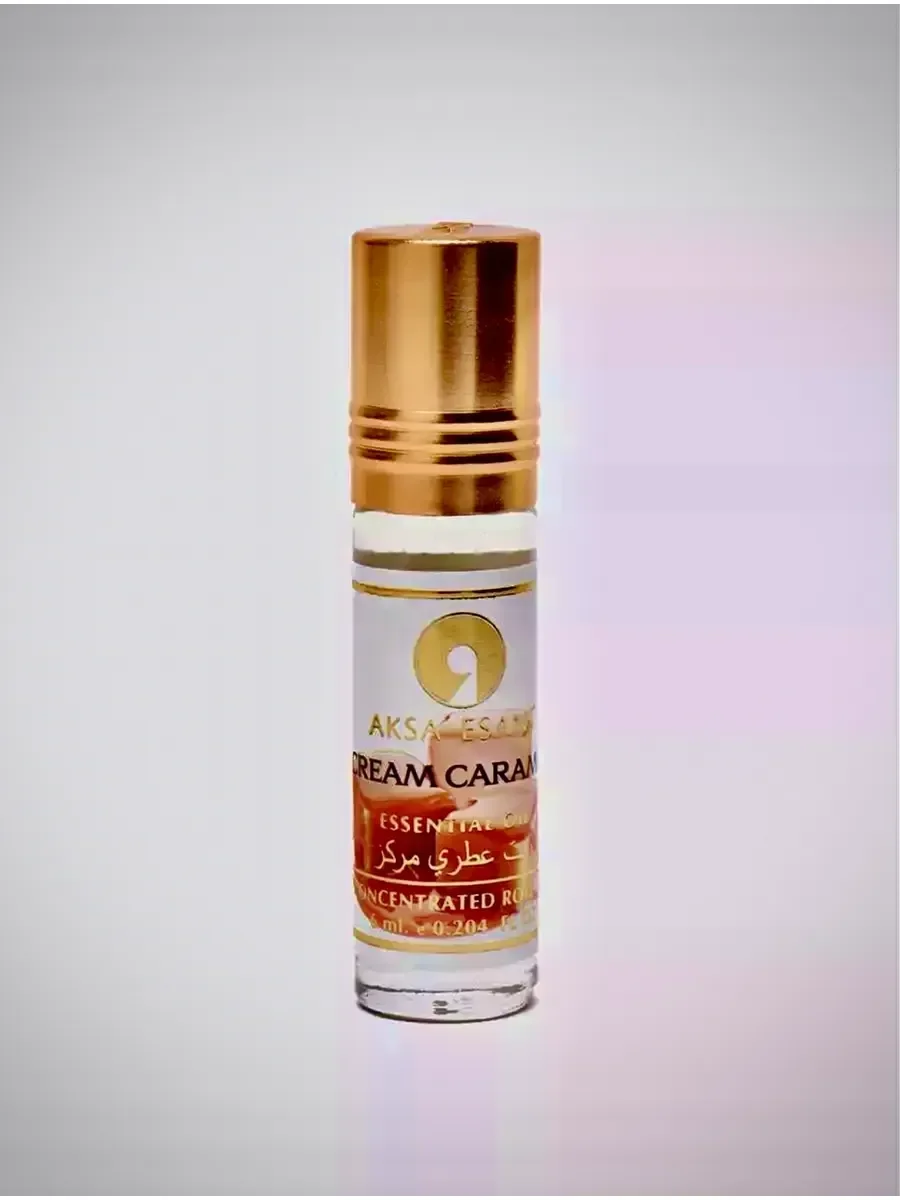 Парфюмерное масло AKSA Cream Caramel (6 мл) - миниатюра 2