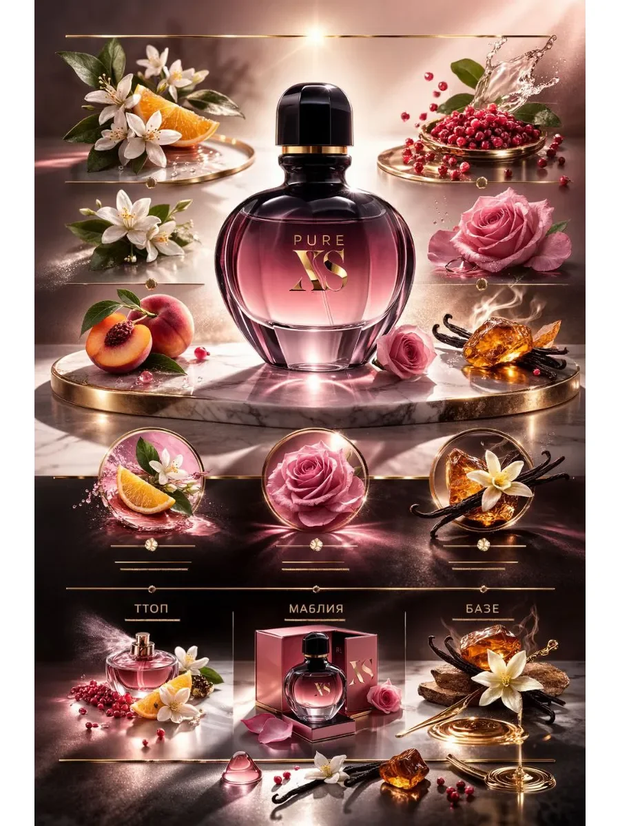 Духи женские Paco Rabanne Pure XS 80 мл - миниатюра 2