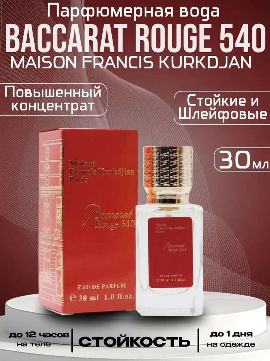 Baccarat rouge 540 духи 30мл - миниатюра 2