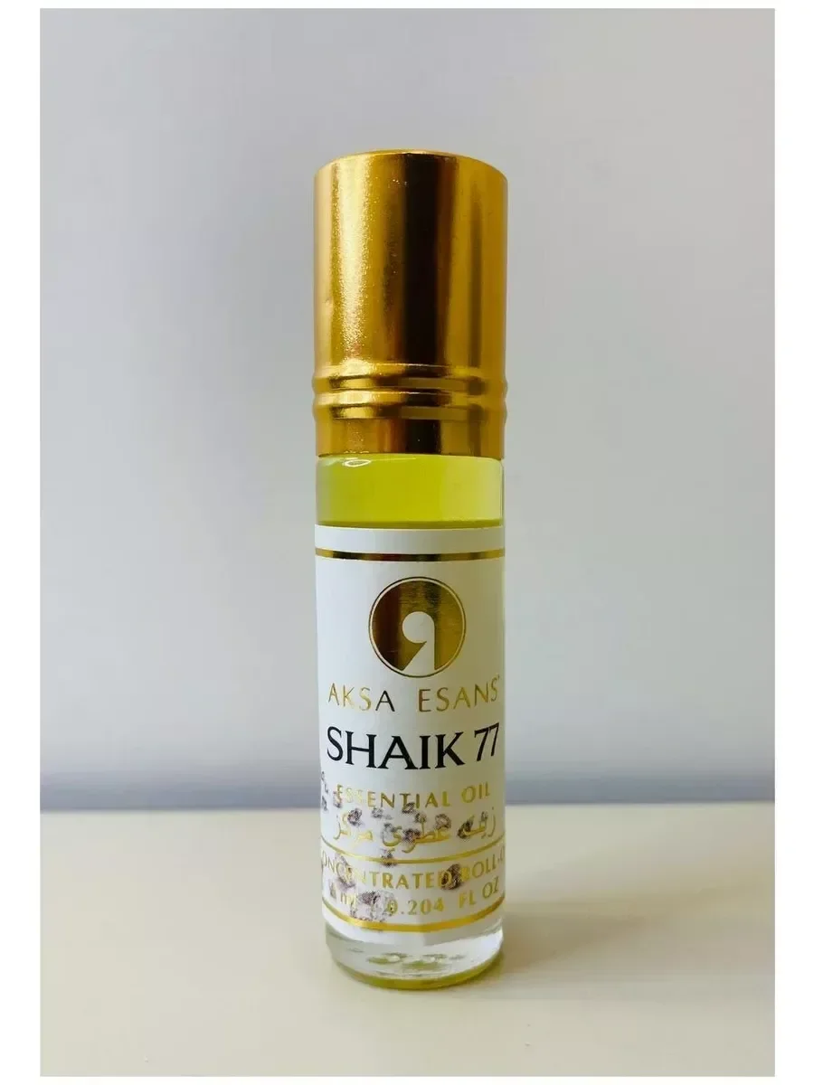 Масляные духи Shaik 77 AKSA Esans 6 мл - миниатюра 2
