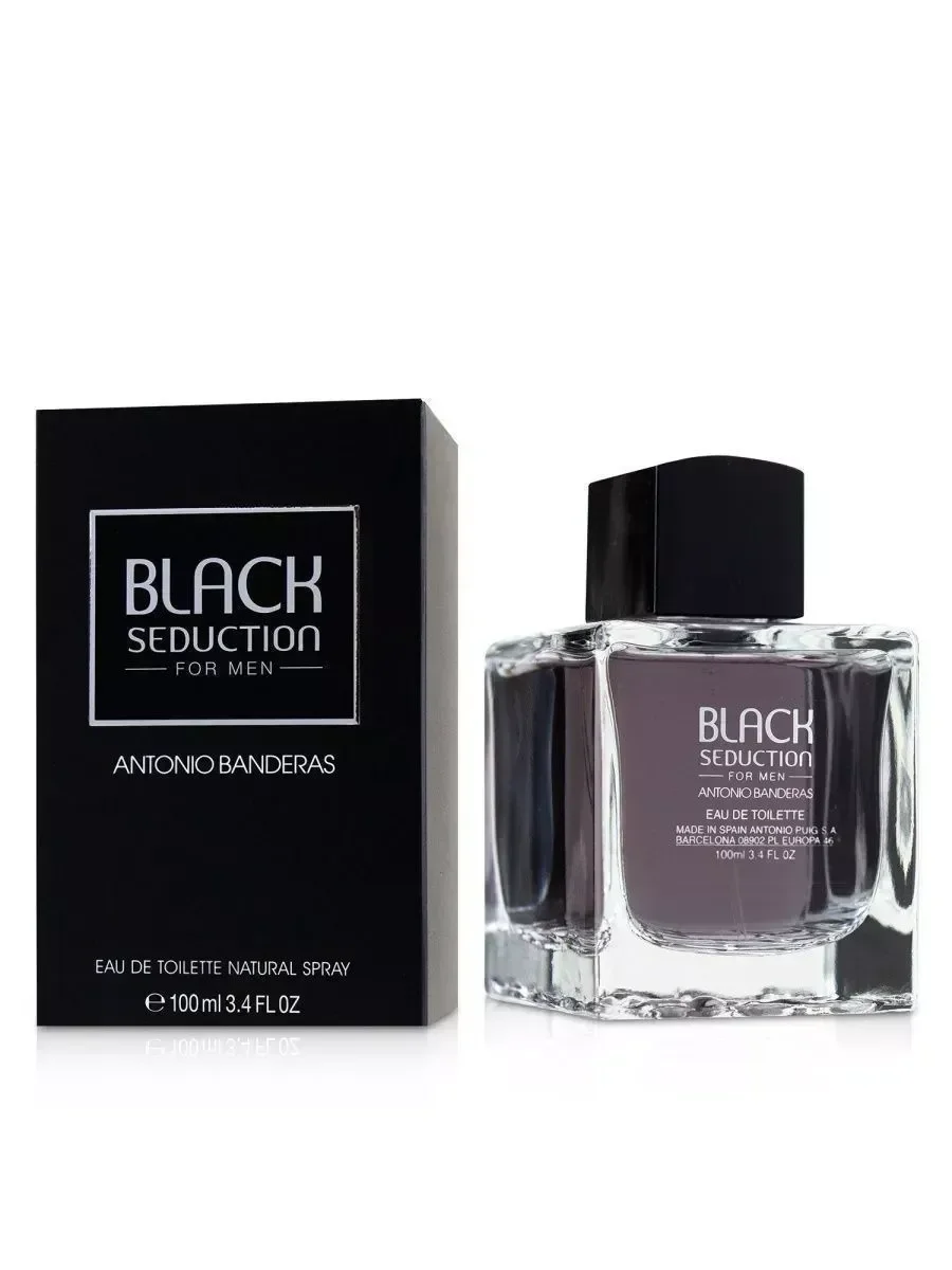 Туалетная вода Antonio Banderos Black Seduction for men - миниатюра 2