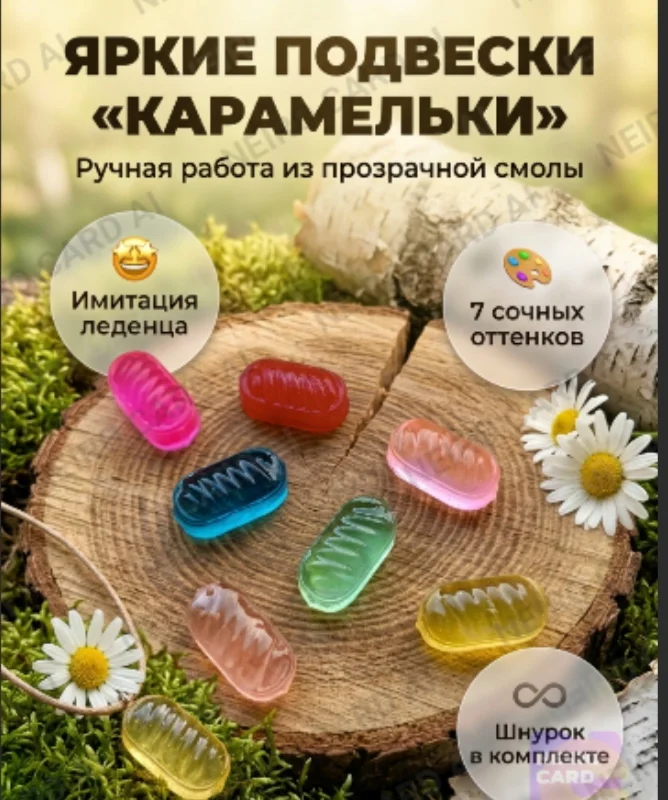 Подвеска карамель тренд - миниатюра 3