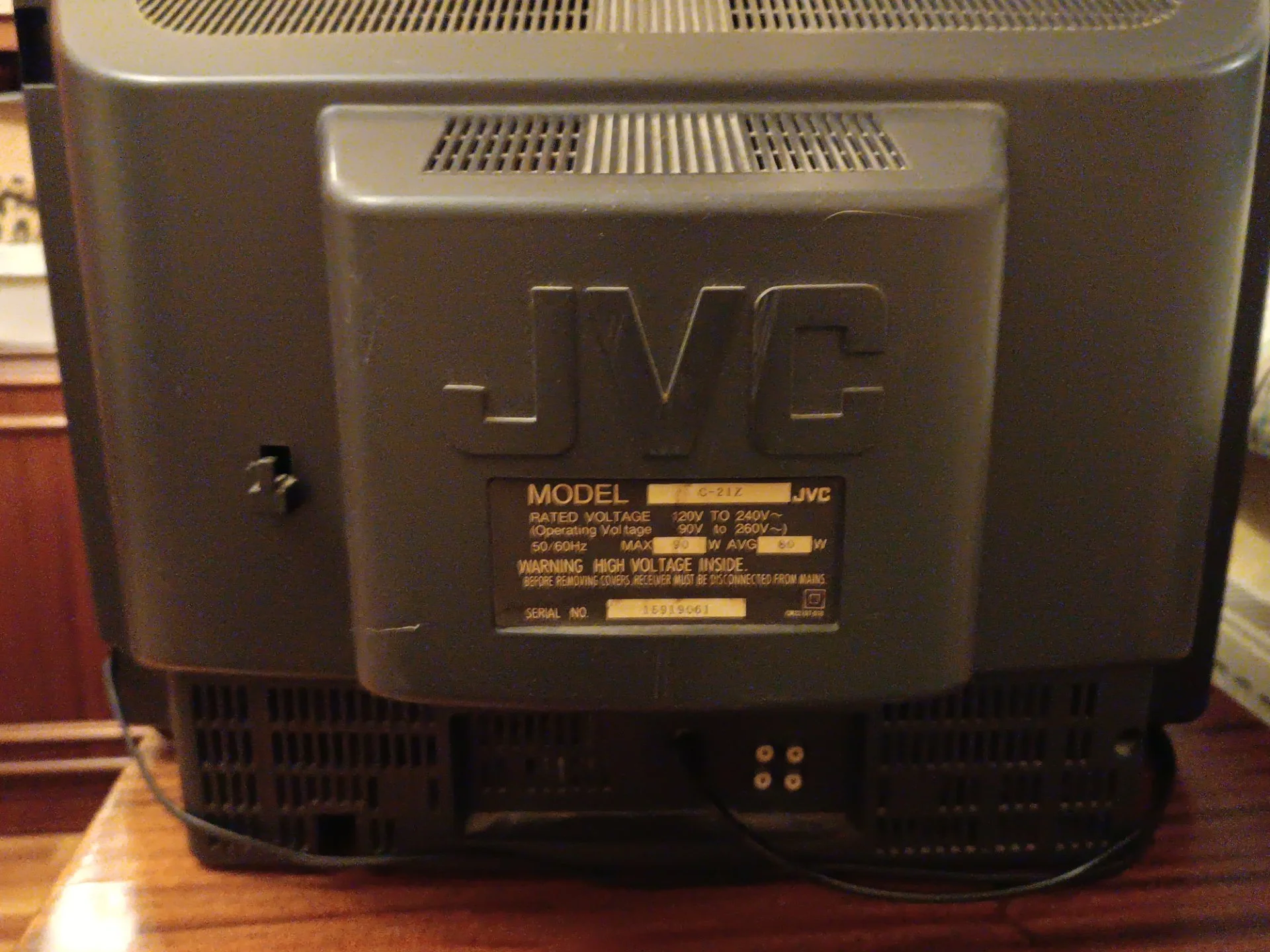 телевизор JVC C 21Z - миниатюра 4