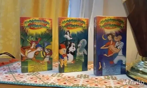 Видеокассеты Американские Мультфильмы (1990s)