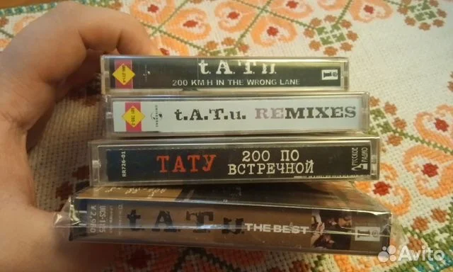Аудиокассеты Группа Тату T.a.t.u коллекция - миниатюра 2