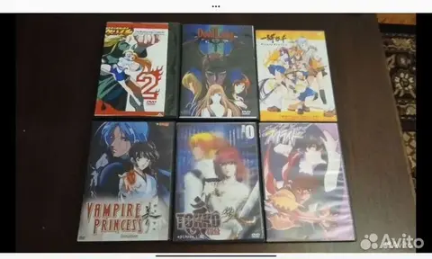 DVD диски аниме